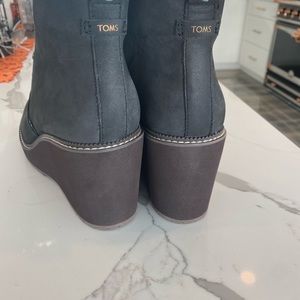toms melrose wedge boot